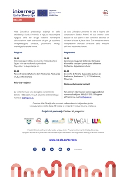 BEroots_Vabilo_otvoritev hiše Zdravljica_17.4.2026